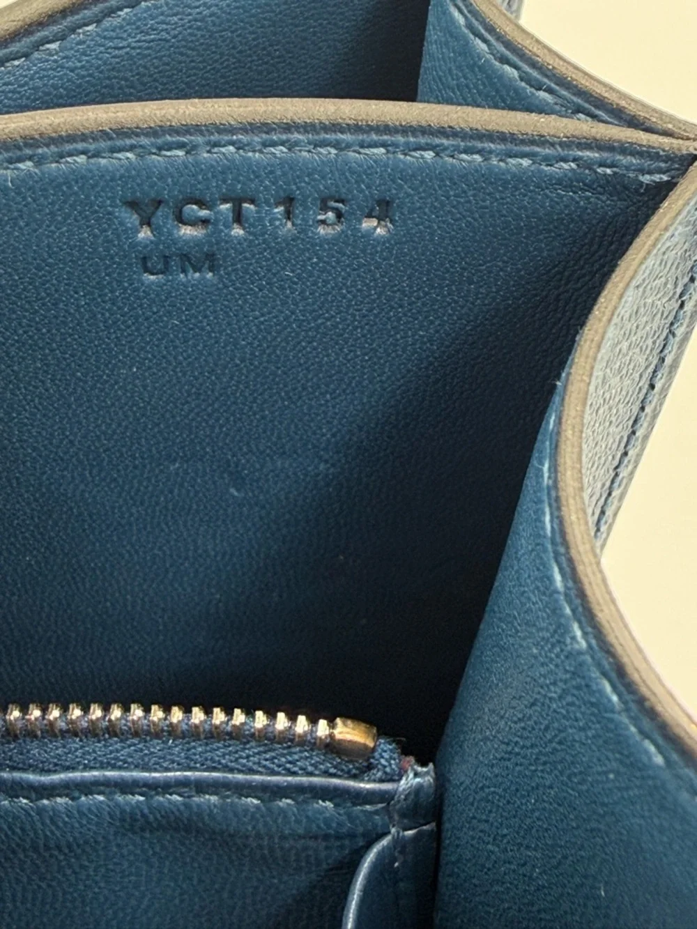 Hermes Constance Crossbody Bag in Navy Blue - Picture 9 of 9